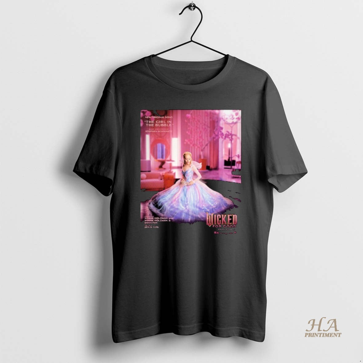 Official Wicked For Good Ariana Grande Song The Girl In The Bubble Shirt Hoodie Sweatshirt | PurePodTees.com