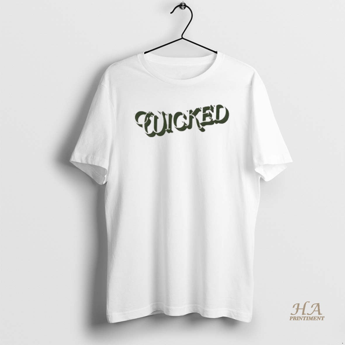Official Wicked Movie Text Shirt Hoodie Sweatshirt | PurePodTees.com