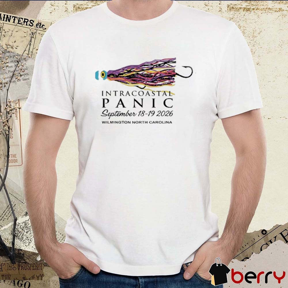 Widespread Panic Intracoastal Panic in Concert Wilmington, NC September 18-19 2026 t-shirt