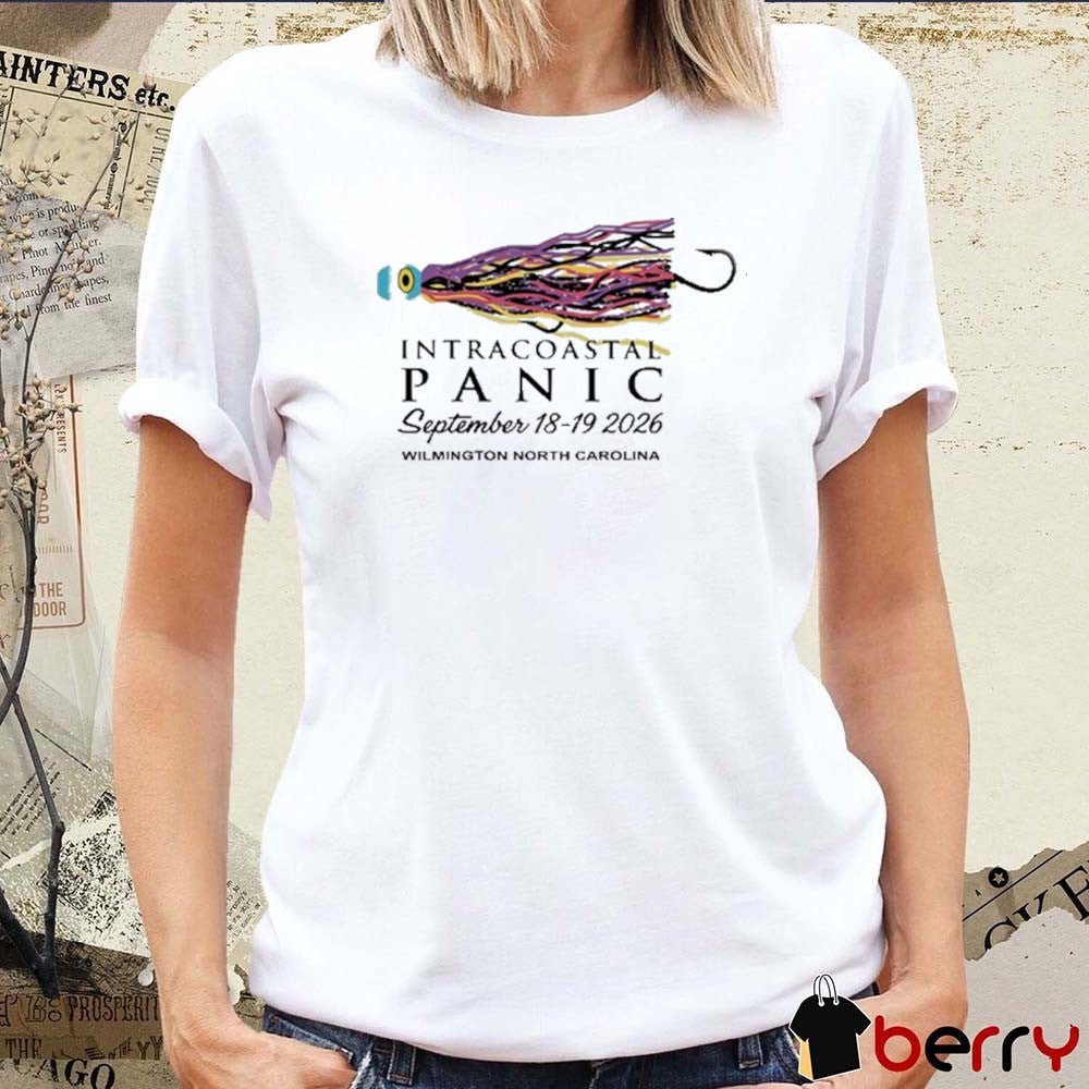 Widespread Panic Intracoastal Panic in Concert Wilmington, NC September 18-19 2026 t-shirt