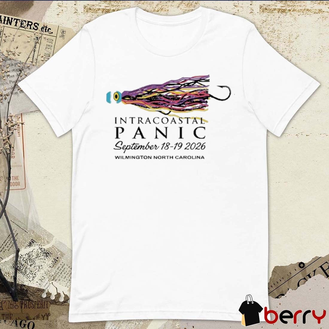 Widespread Panic Intracoastal Panic in Concert Wilmington, NC September 18-19 2026 t-shirt