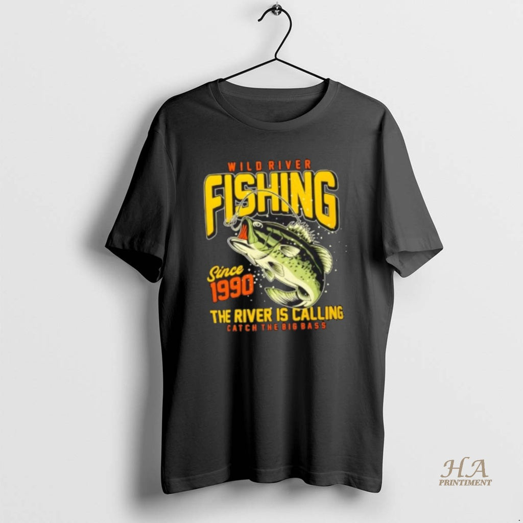 Official Wild River Fishing Big Bass Angler Shirt Hoodie Sweatshirt | PurePodTees.com