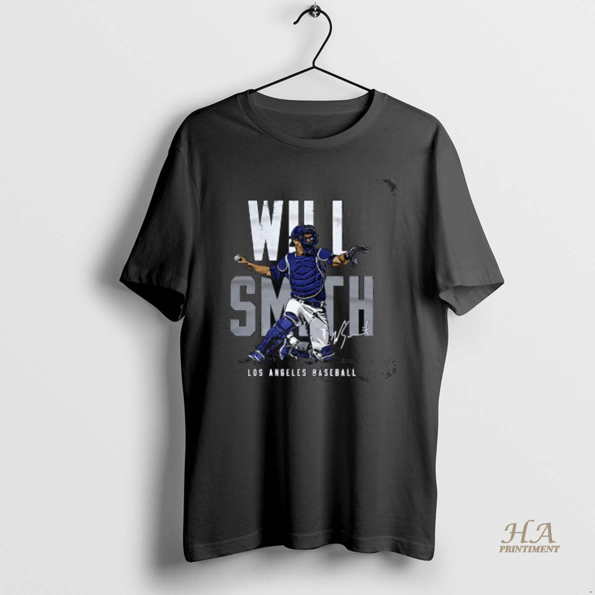 Official Will Smith Los Angeles Dodgers World Series Champions 2025 Name Blocks Signature Shirt Hoodie Sweatshirt