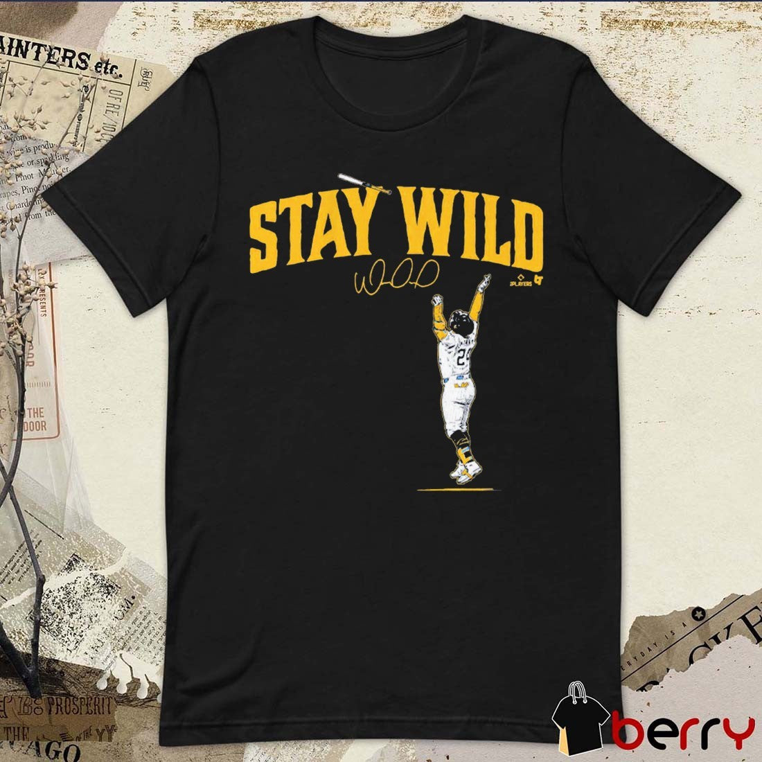 William Contreras Stay Wild Milwaukee Brewers MLB 2026 Signature t-shirt