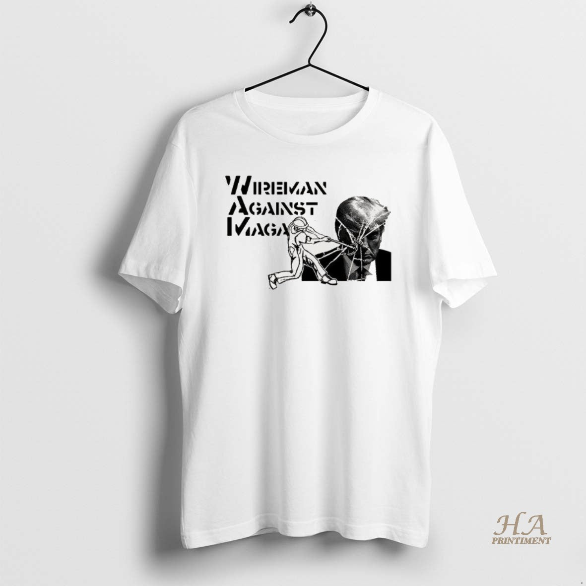 Official Wireman Against Maga Trump Shirt Hoodie Sweatshirt | PurePodTees.com