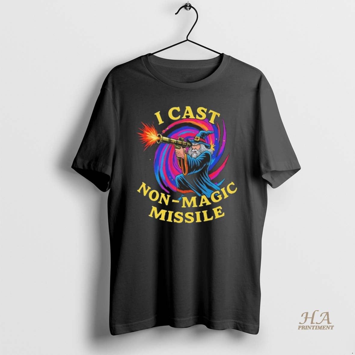 Official Wizard I Cast Non Magic Missile Shirt Hoodie Sweatshirt | PurePodTees.com