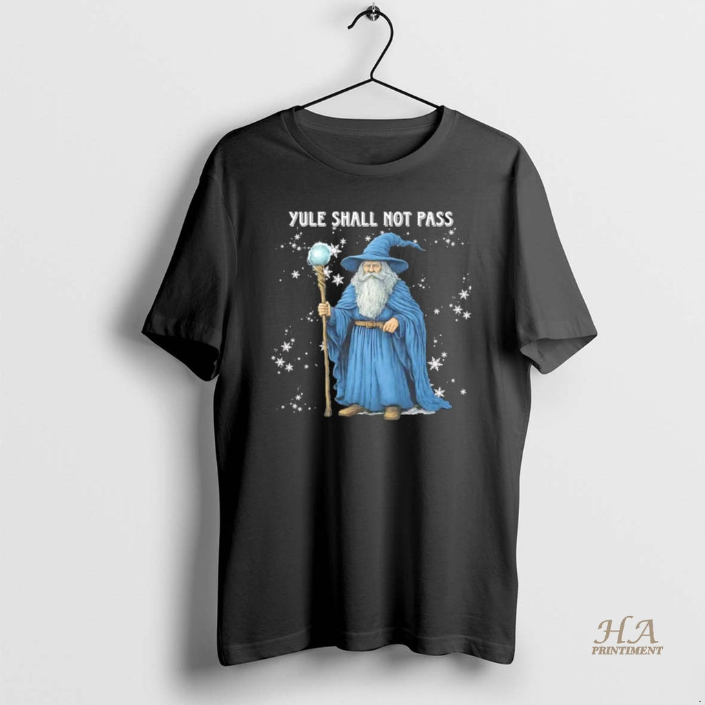 Official Wizard Yule Shall Not Pass Christmas Shirt Hoodie Sweatshirt | PurePodTees.com