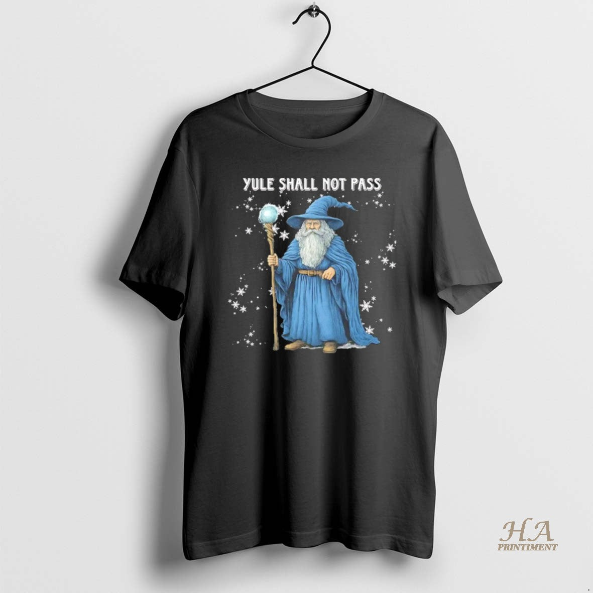 Official Wizard Yule Shall Not Pass Christmas Shirt Hoodie Sweatshirt | PurePodTees.com