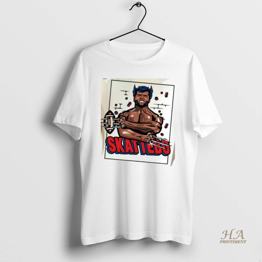 Official Wolverine X Cam Skattebo New York Giants Comic Shirt Hoodie Sweatshirt | PurePodTees.com