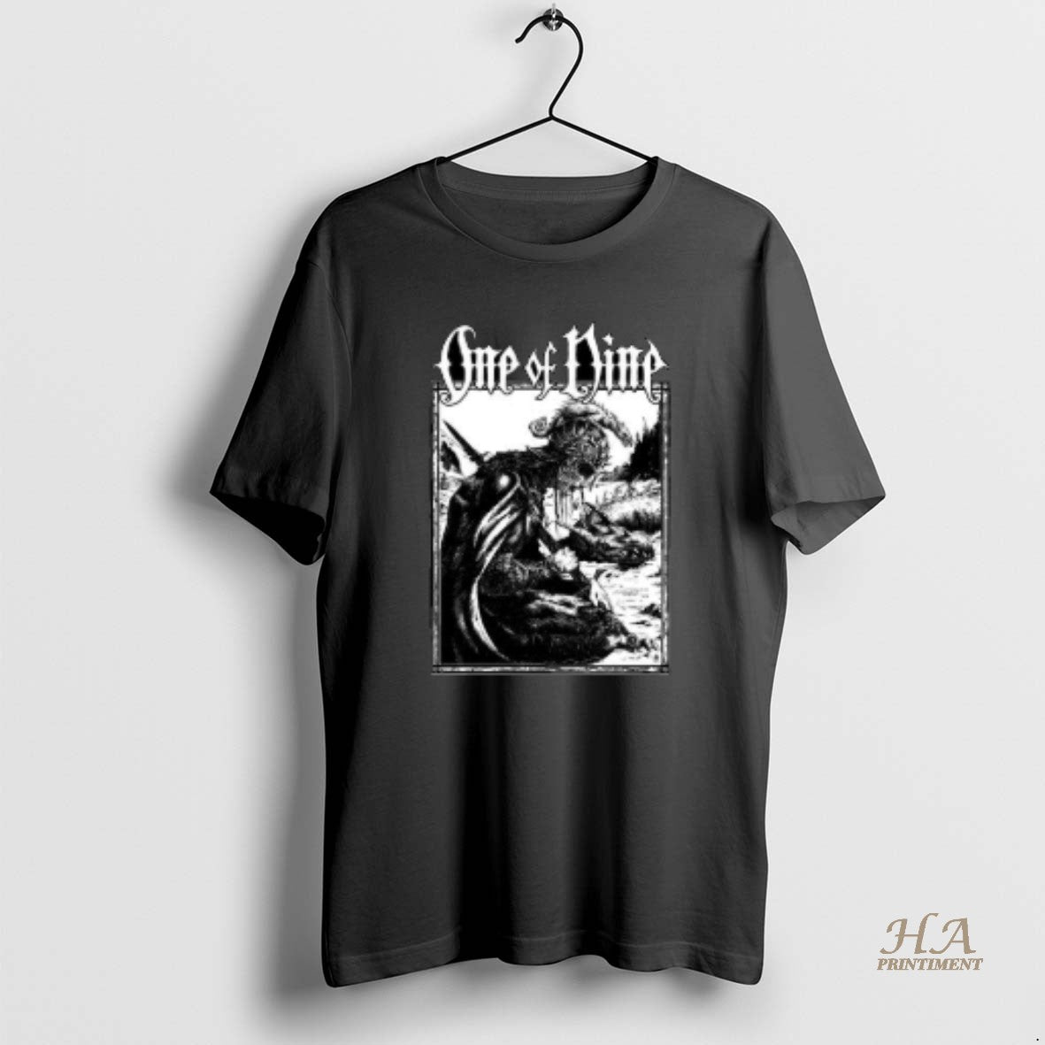 Official Wolves Of Hades One Of Nine Turin Circle Black Shirt Hoodie Sweatshirt | PurePodTees.com