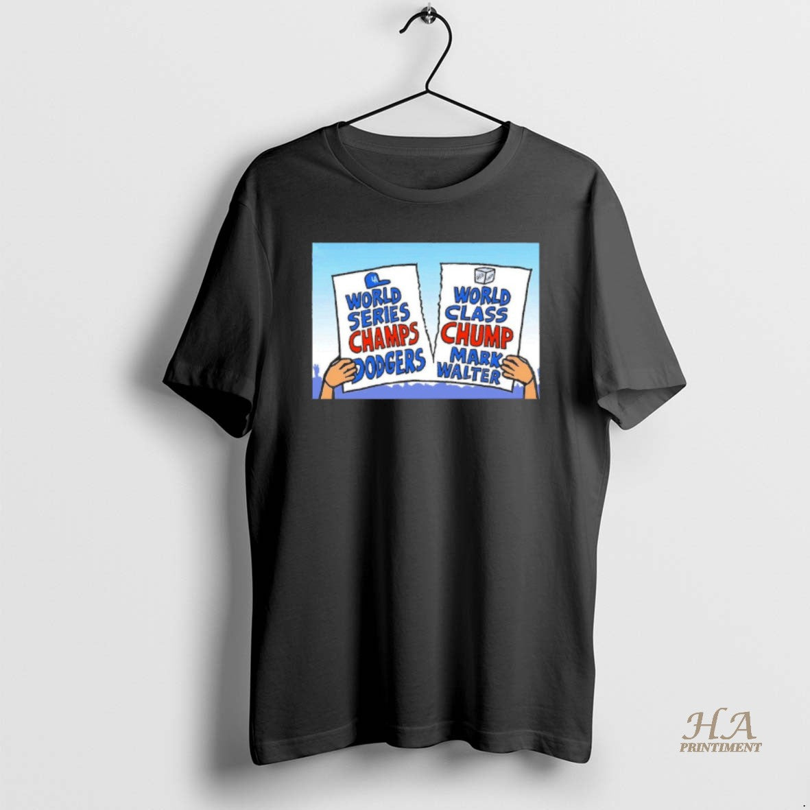 Official World Series Champs Dodgers World Class Chump Mark Walter Blackshirt Shirt Hoodie Sweatshirt | PurePodTees.com
