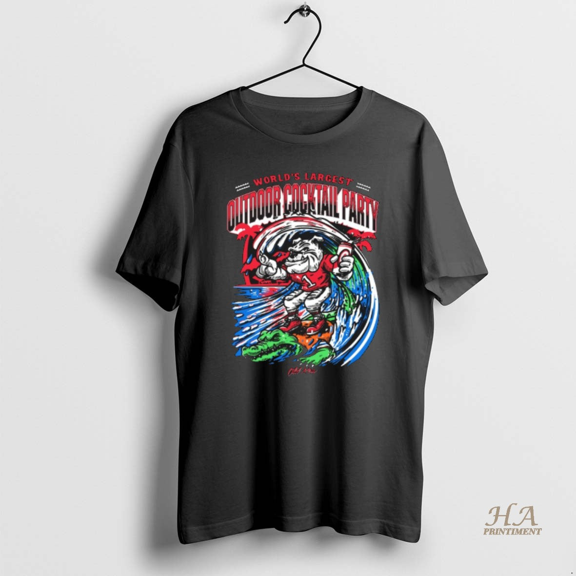 Official Worlds Largest Cocktail Party Georgia Bulldogs Vs Florida Gators Shirt Hoodie Sweatshirt | PurePodTees.com