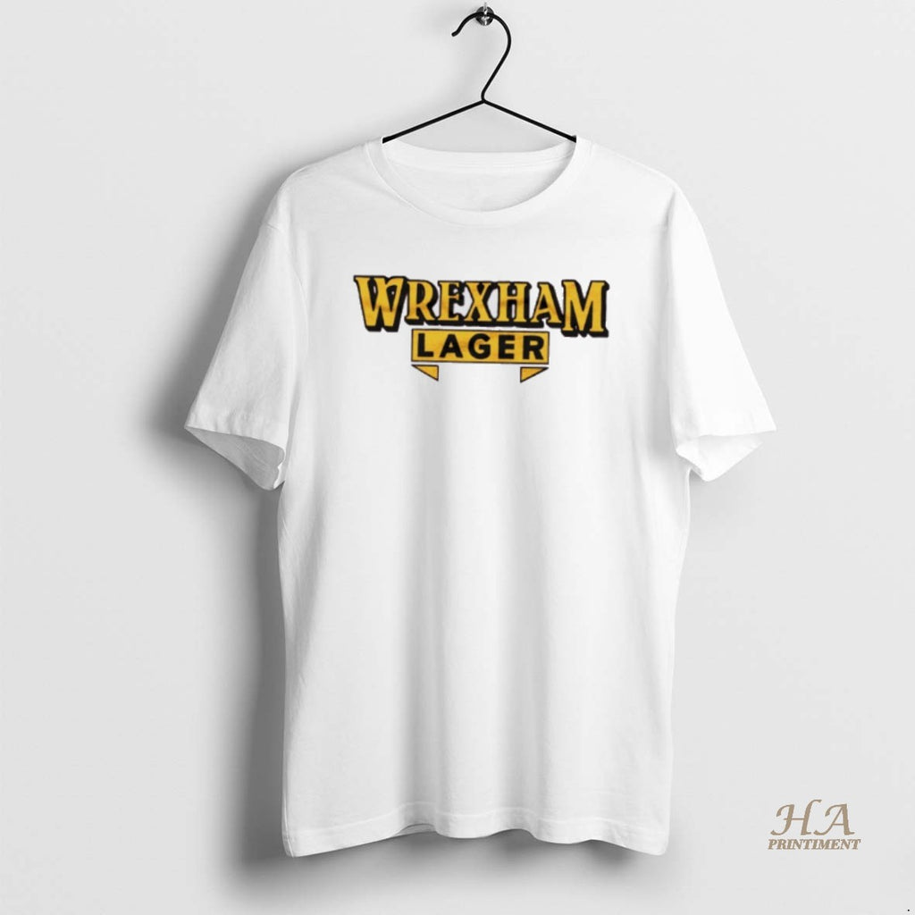 Official Wrexham Lager Wrexham Afc Parody Logo Shirt Hoodie Sweatshirt | PurePodTees.com