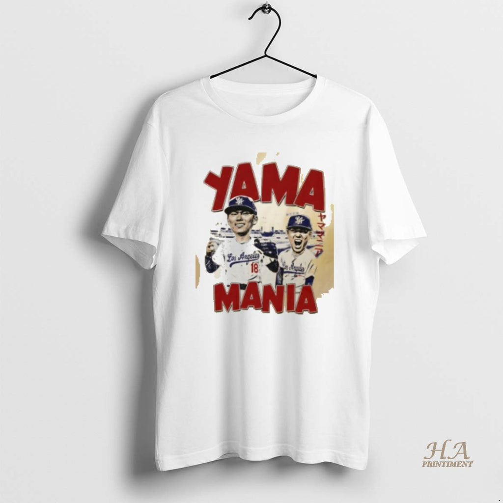 Official Yamamania Yoshinobu Yamamoto Los Angeles Dodgers Shirt Hoodie Sweatshirt | PurePodTees.com