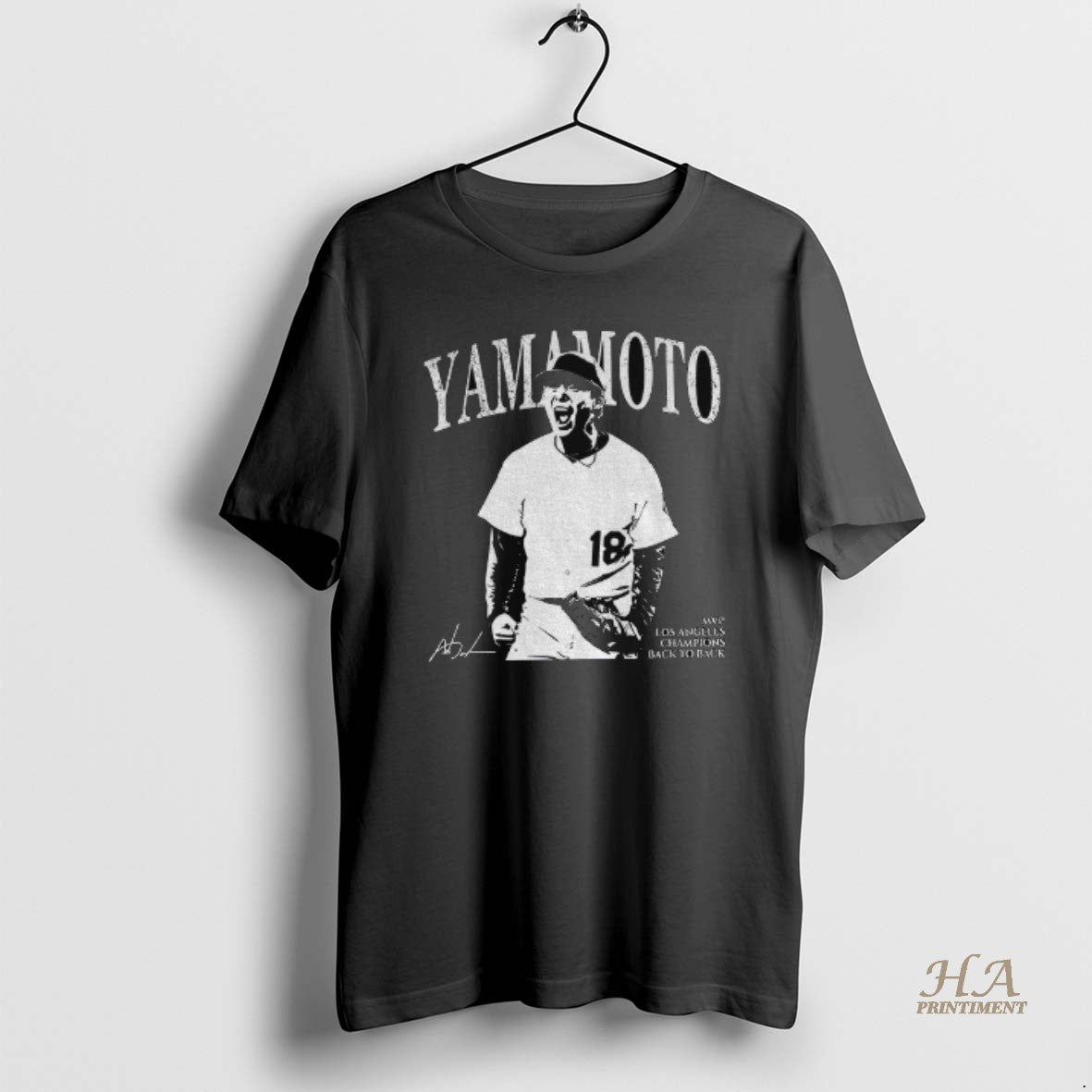 Official Yamamoto Mvp Los Angeles Baseball Signature Vintage Shirt Hoodie Sweatshirt | PurePodTees.com