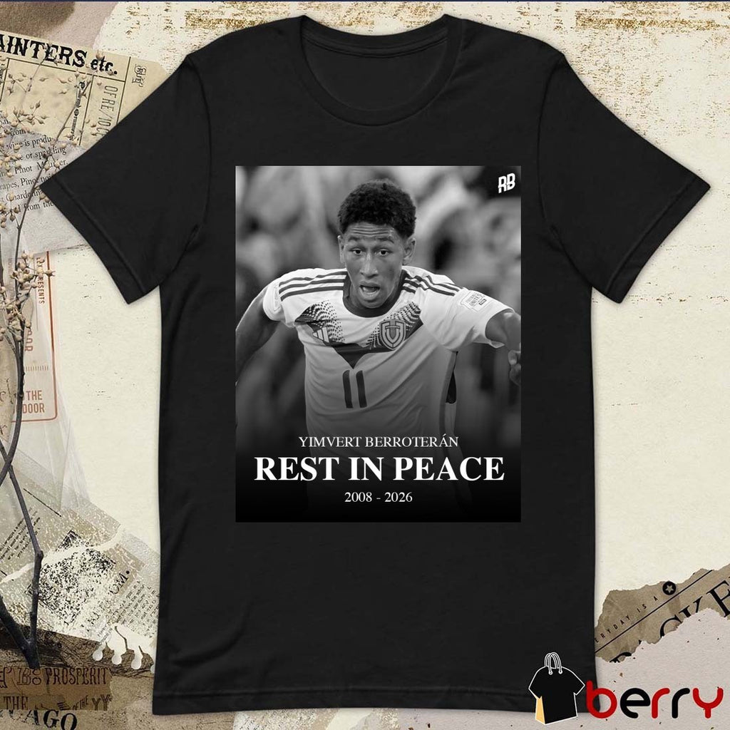 Yimvert Berroteran Rest In Peace 2008 – 2026 Rising Ballers Poster t-shirt