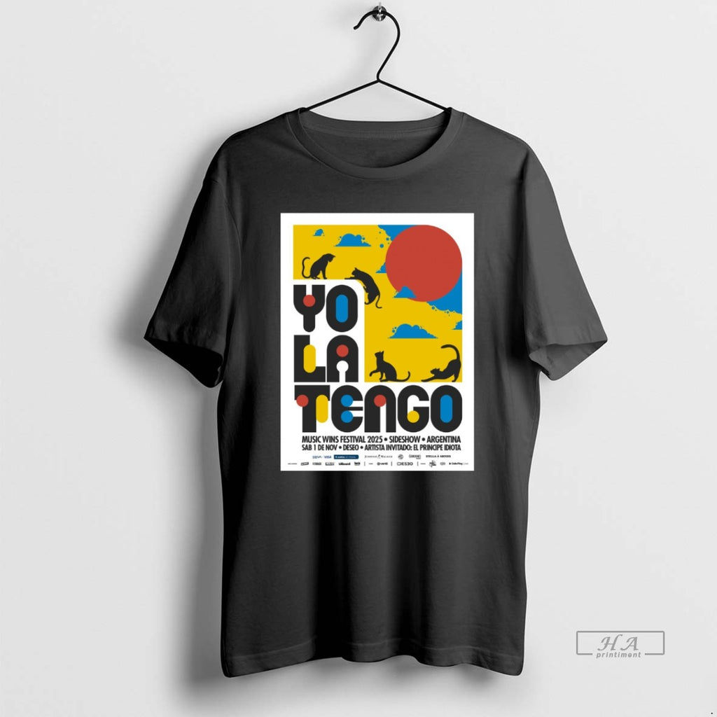 Official Yo La Tengo November 1 2025 Music Wins Festival In Buenos Aires Argentina