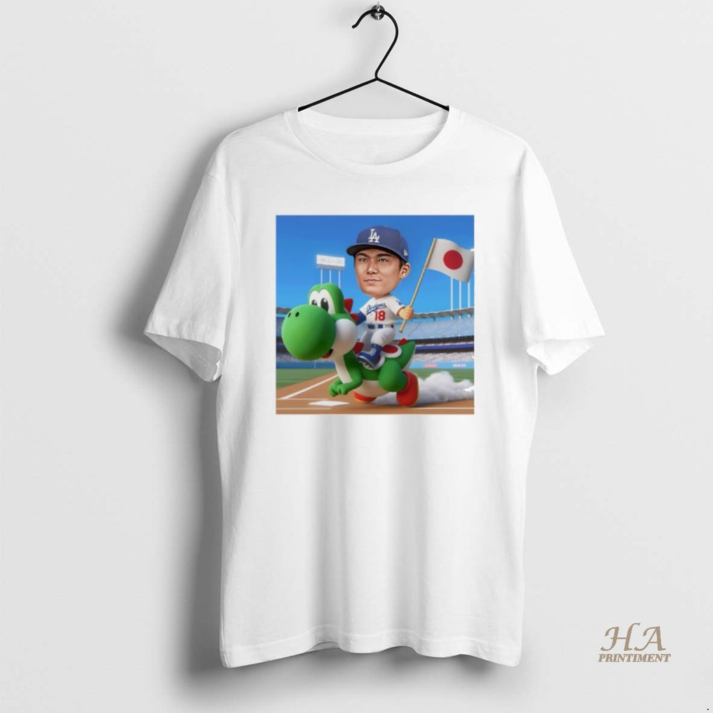 Official Yoshi Debut Yoshinobu Yamamoto Los Angeles Dodgers Meme Shirt Hoodie Sweatshirt | PurePodTees.com