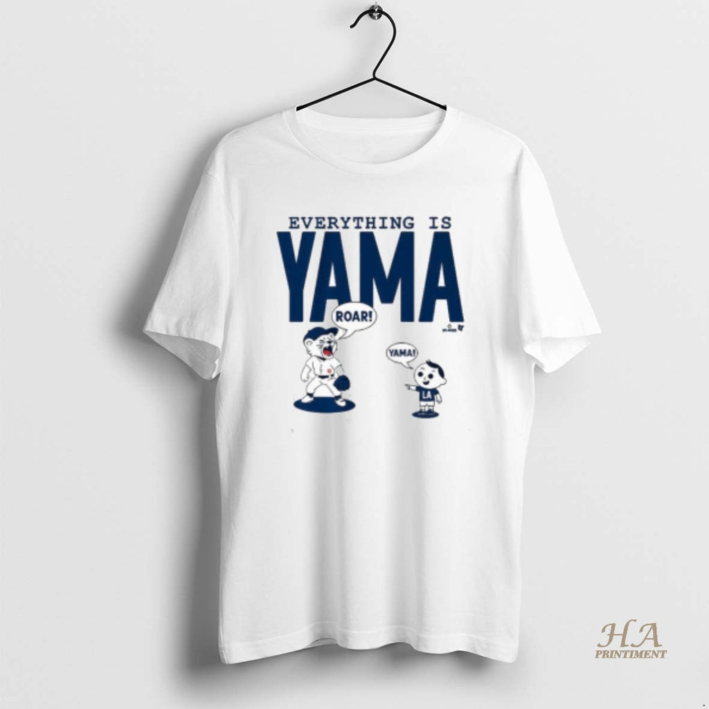 Official Yoshinobu Yamamoto Everything Is Yama World Champion Shirt Hoodie Sweatshirt | PurePodTees.com