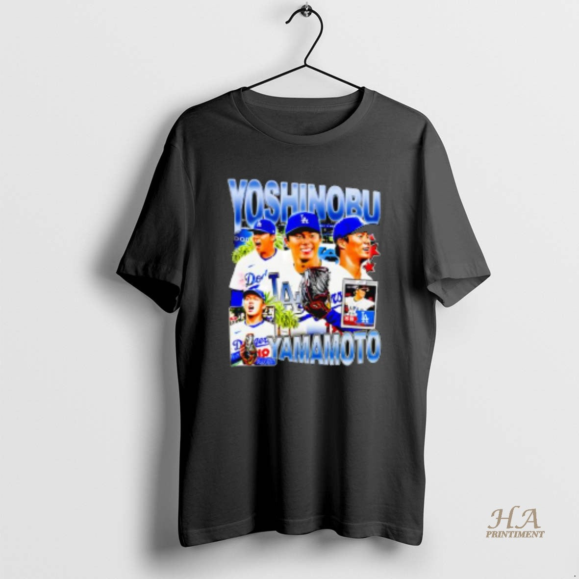 Official Yoshinobu Yamamoto La Dodger Baseball Shirt Hoodie Sweatshirt | PurePodTees.com