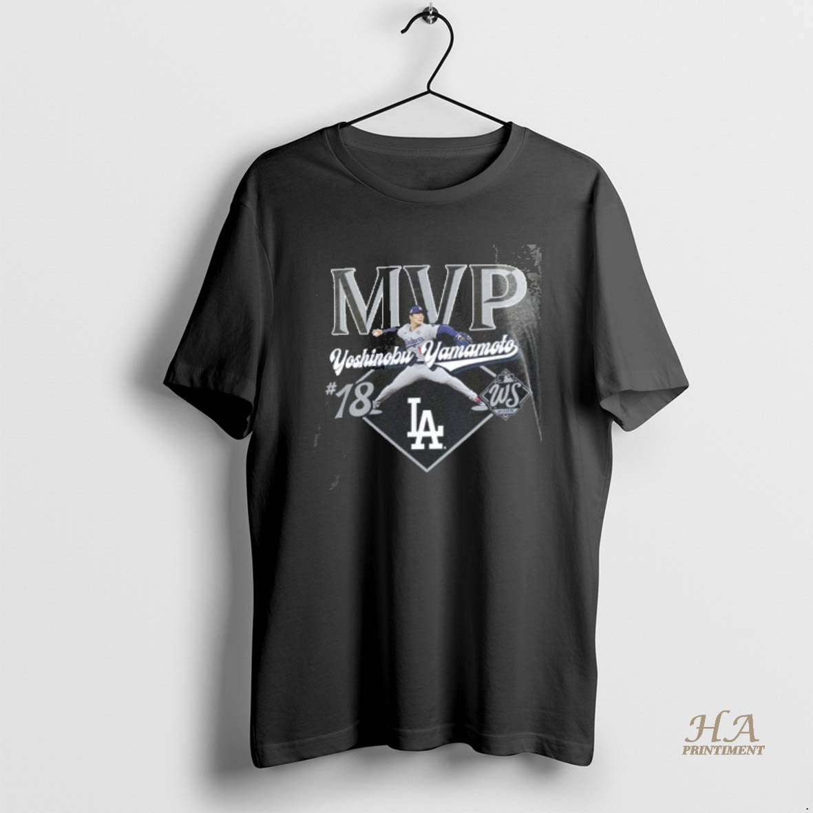 Official Yoshinobu Yamamoto La Dodgers 2025 World Series Mvp 2 Sided Shirt Hoodie Sweatshirt | PurePodTees.com