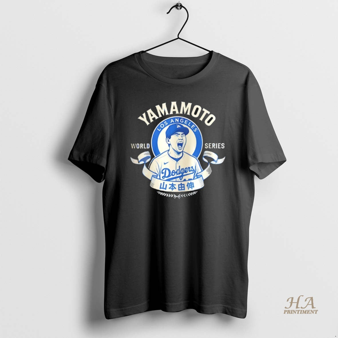 Official Yoshinobu Yamamoto Los Angeles Dodgers Baseball World Series 2025 Shirt Hoodie Sweatshirt | PurePodTees.com