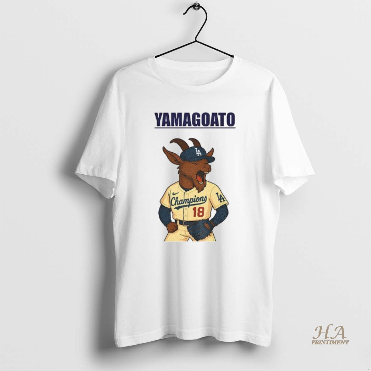 Official Yoshinobu Yamamoto Yamagoato Goat Baseball Mlb Champions World Series 2025 Shirt Hoodie Sweatshirt | PurePodTees.com
