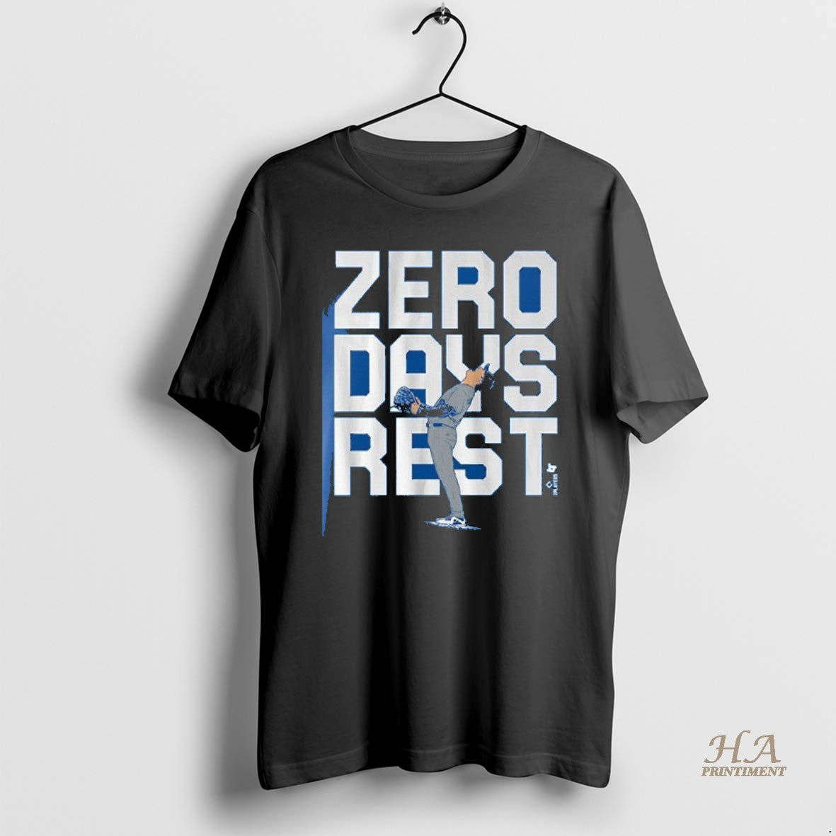 Official Yoshinobu Yamamoto Zero Days Rest Los Angeles Dodgers Shirt Hoodie Sweatshirt | PurePodTees.com