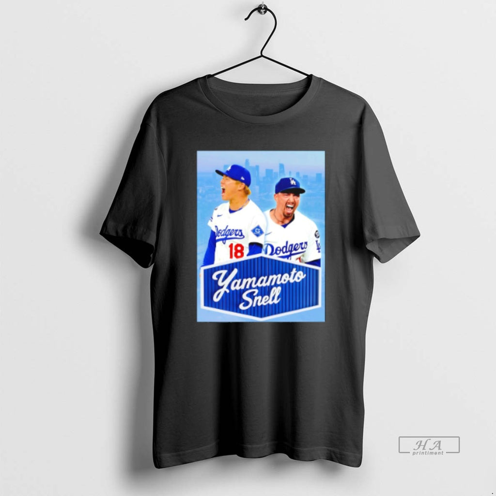 Official Yoshinobu Yamamoto And Blake Snell Yamamoto Snell