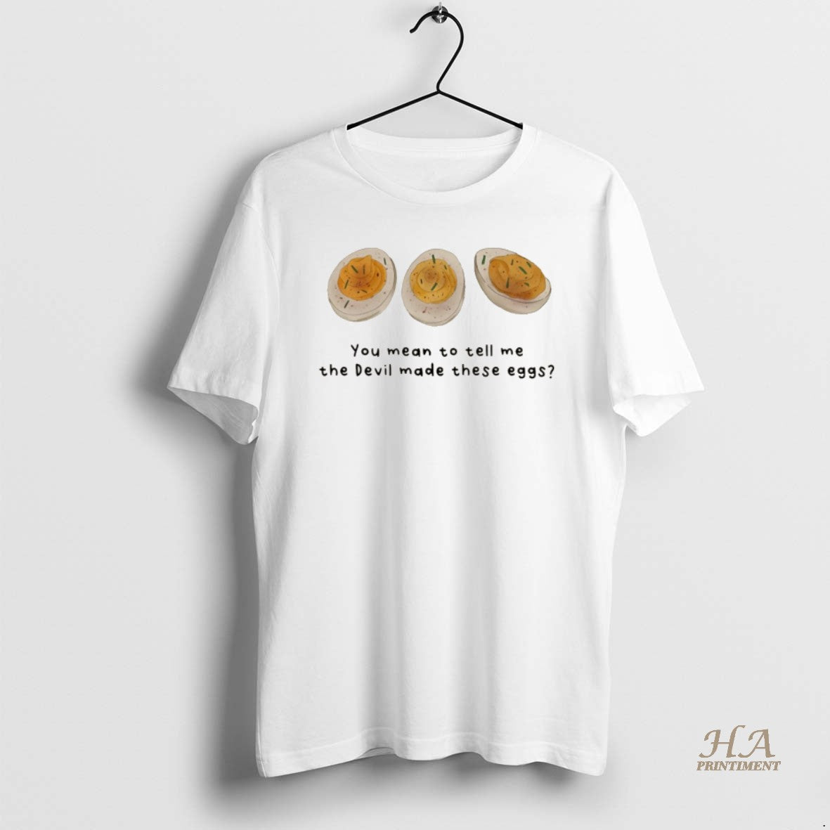 Official You Mean To Tell Me The Devil Made These Eggs Christmas Shirt Hoodie Sweatshirt | PurePodTees.com