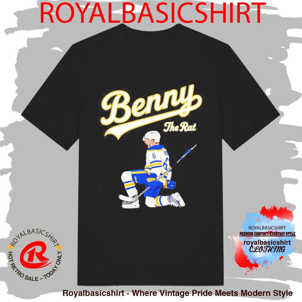 Zach Benson Benny The Rat Buffalo Sabres Hockey Shirt