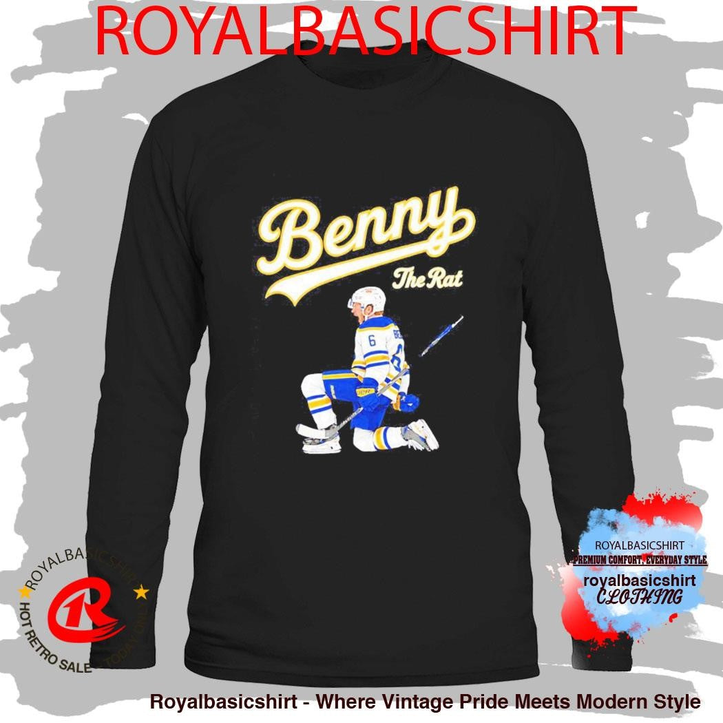 Zach Benson Benny The Rat Buffalo Sabres Hockey Shirt