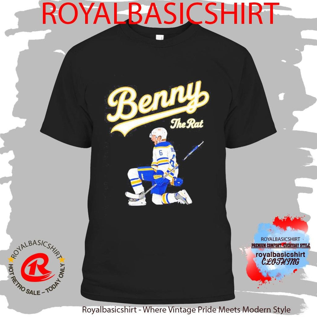 Zach Benson Benny The Rat Buffalo Sabres Hockey Shirt