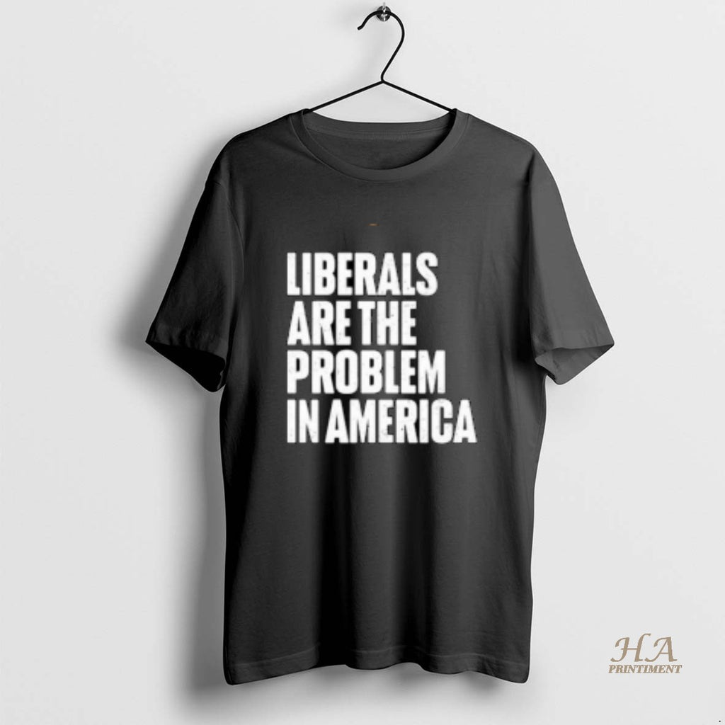 Official Zeek Arkham Liberals Are The Problem In America Circle Black Shirt Hoodie Sweatshirt | PurePodTees.com