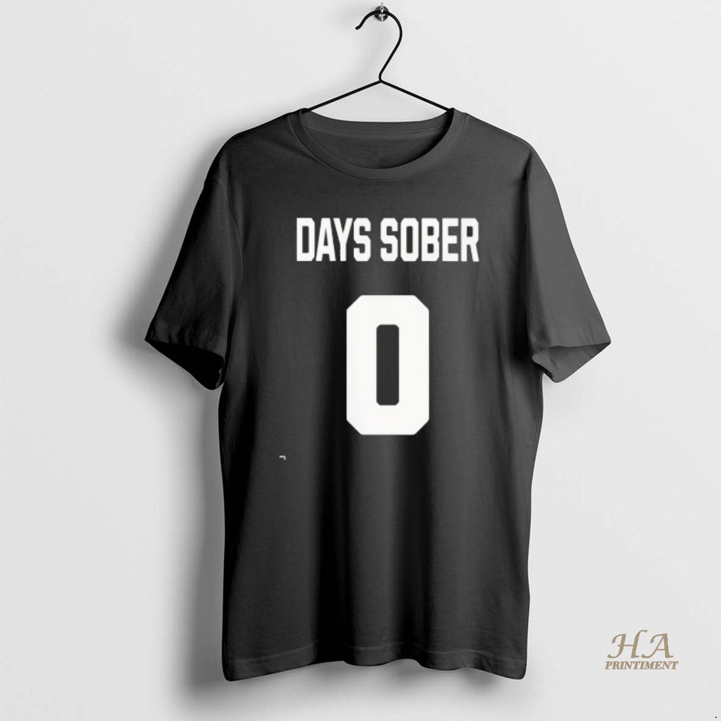 Official Zero Days Sober Shirt Hoodie Sweatshirt | PurePodTees.com