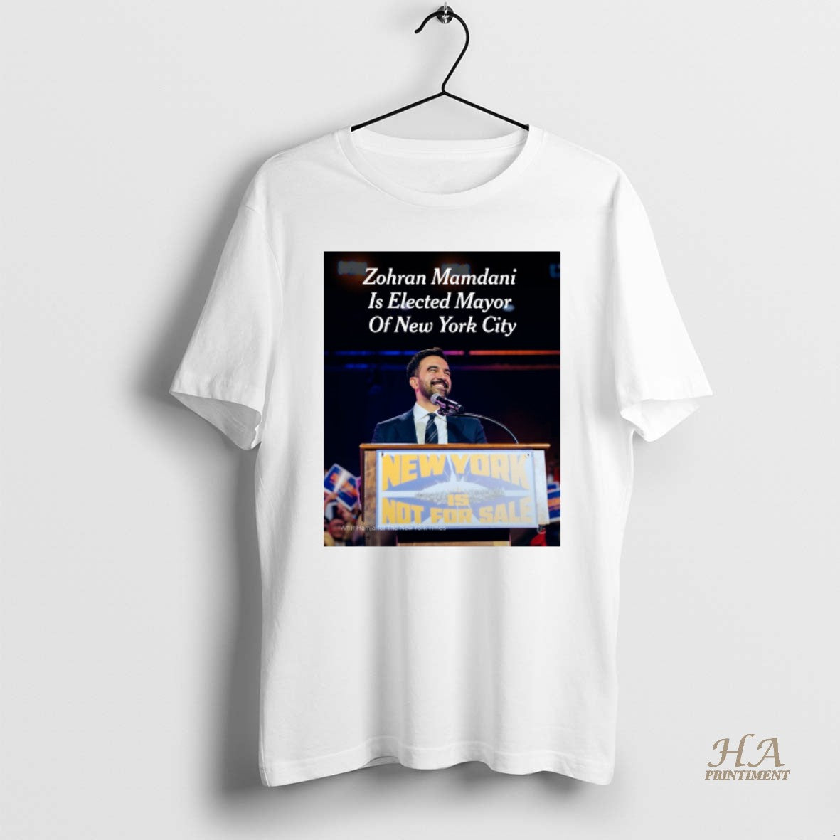 Official Zohran Mamdani Is Elected Mayor Of New York City 2025 Shirt Hoodie Sweatshirt | PurePodTees.com