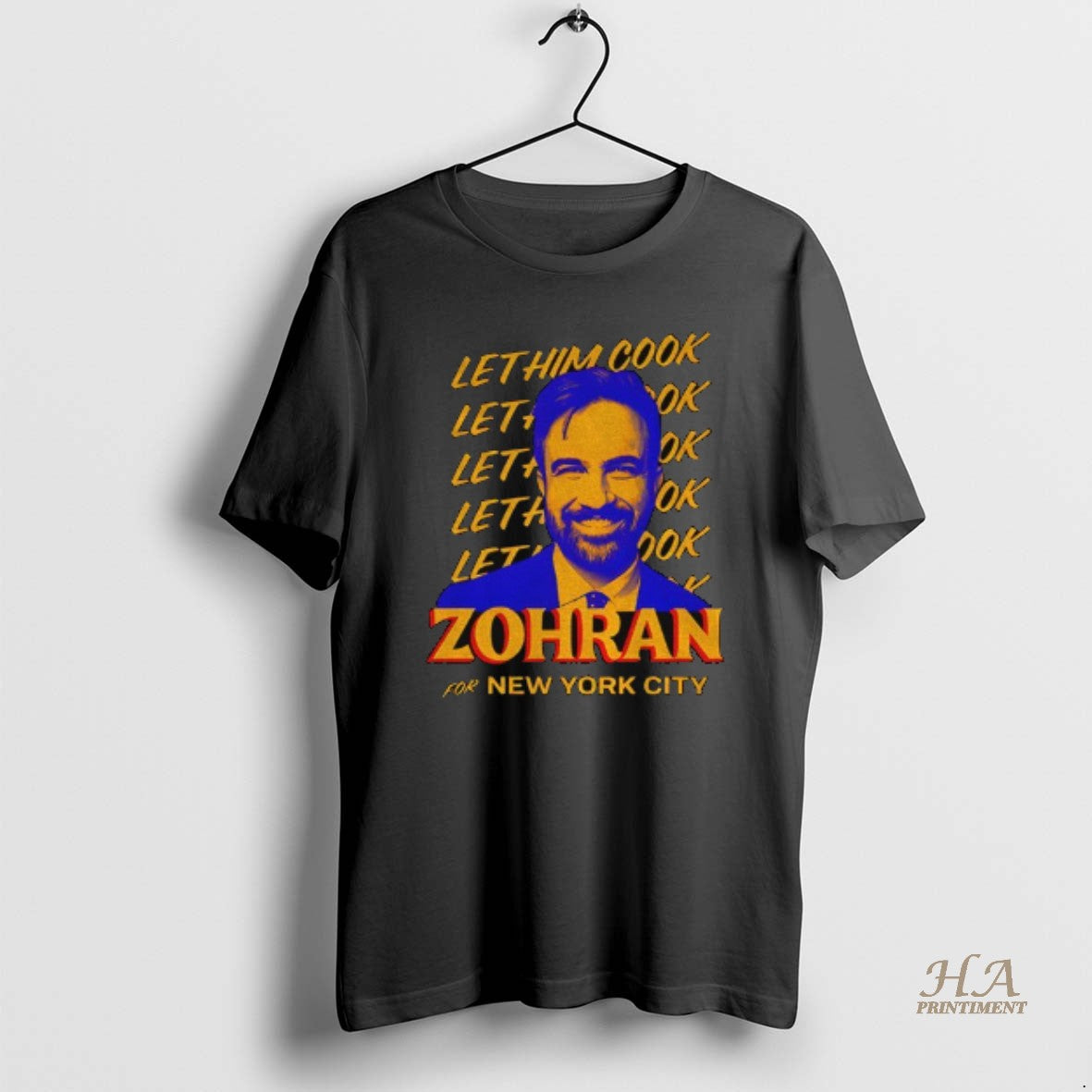 Official Zohran Mamdani Let Zohran Cook Zohran For New York City Shirt Hoodie Sweatshirt | PurePodTees.com