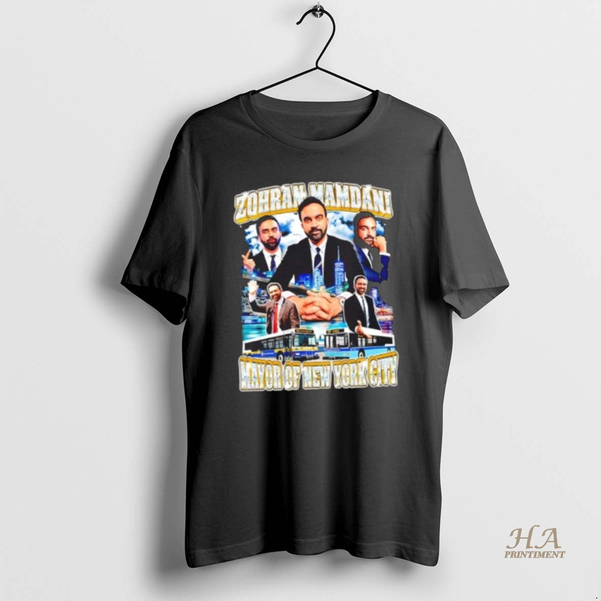 Official Zohran Mamdani Mayor Of New York City Graphic Shirt Hoodie Sweatshirt | PurePodTees.com