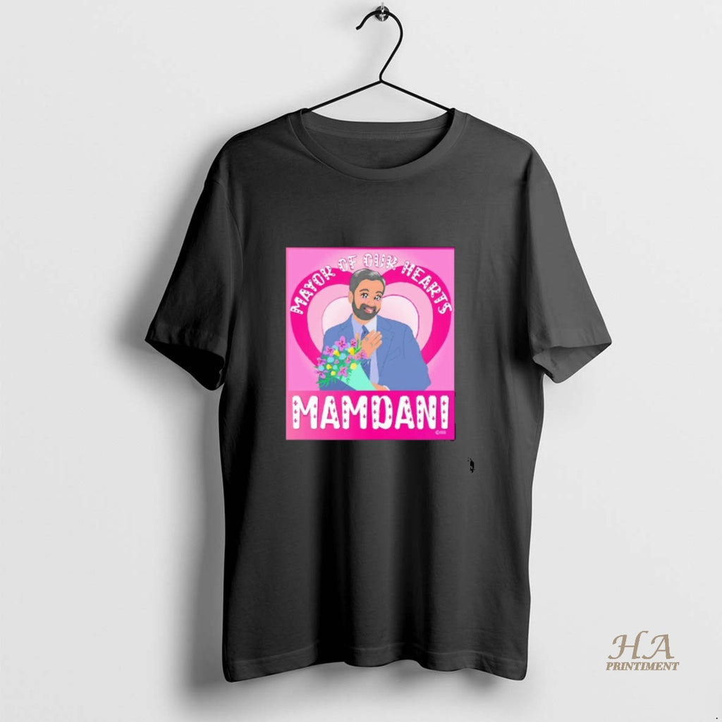 Official Zohran Mamdani Mayor Of Our Hearts Blackshirt Shirt Hoodie Sweatshirt | PurePodTees.com