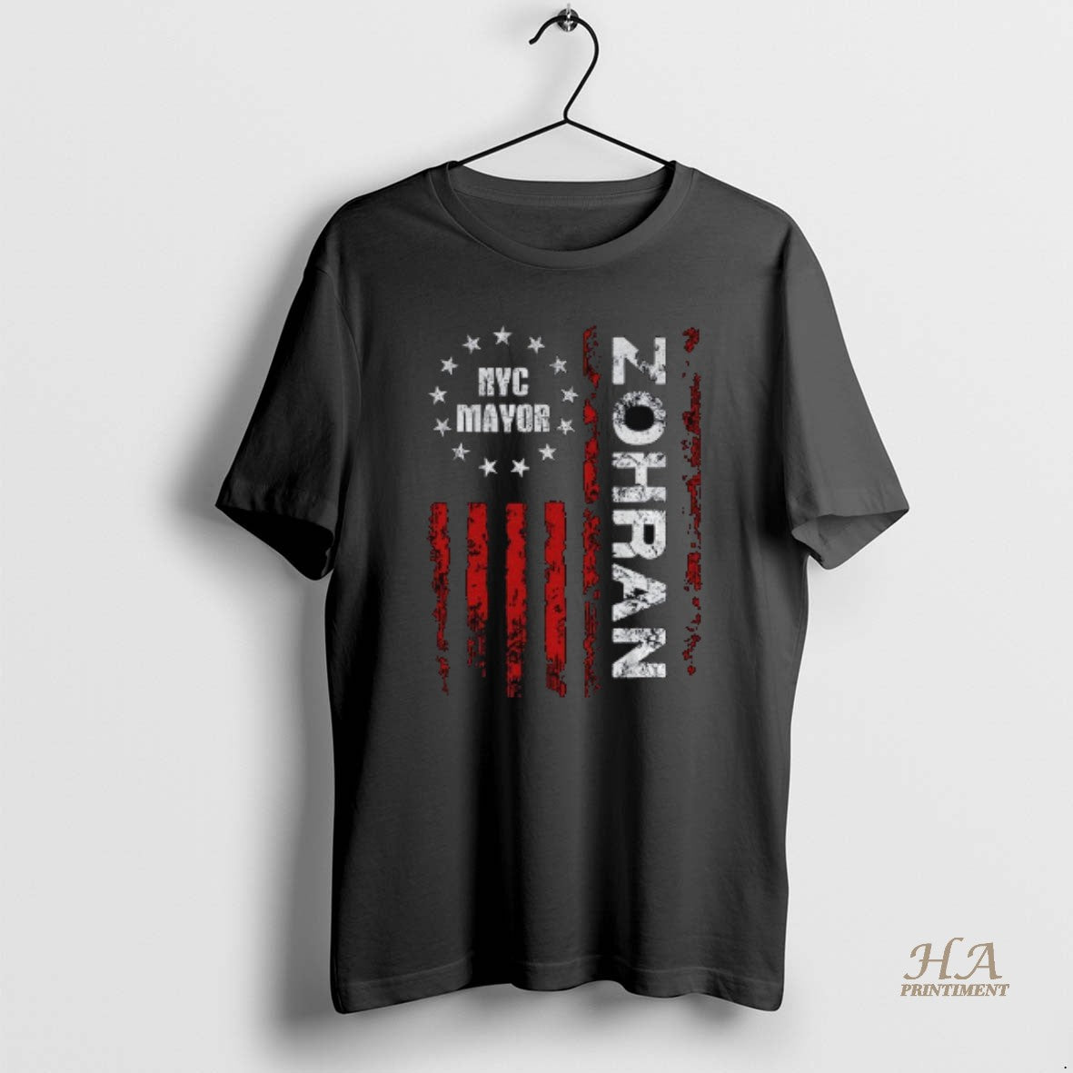 Official Zohran Mamdani Nyc Mayor 2025 Patriotic Political Campaign Flag Shirt Hoodie Sweatshirt | PurePodTees.com