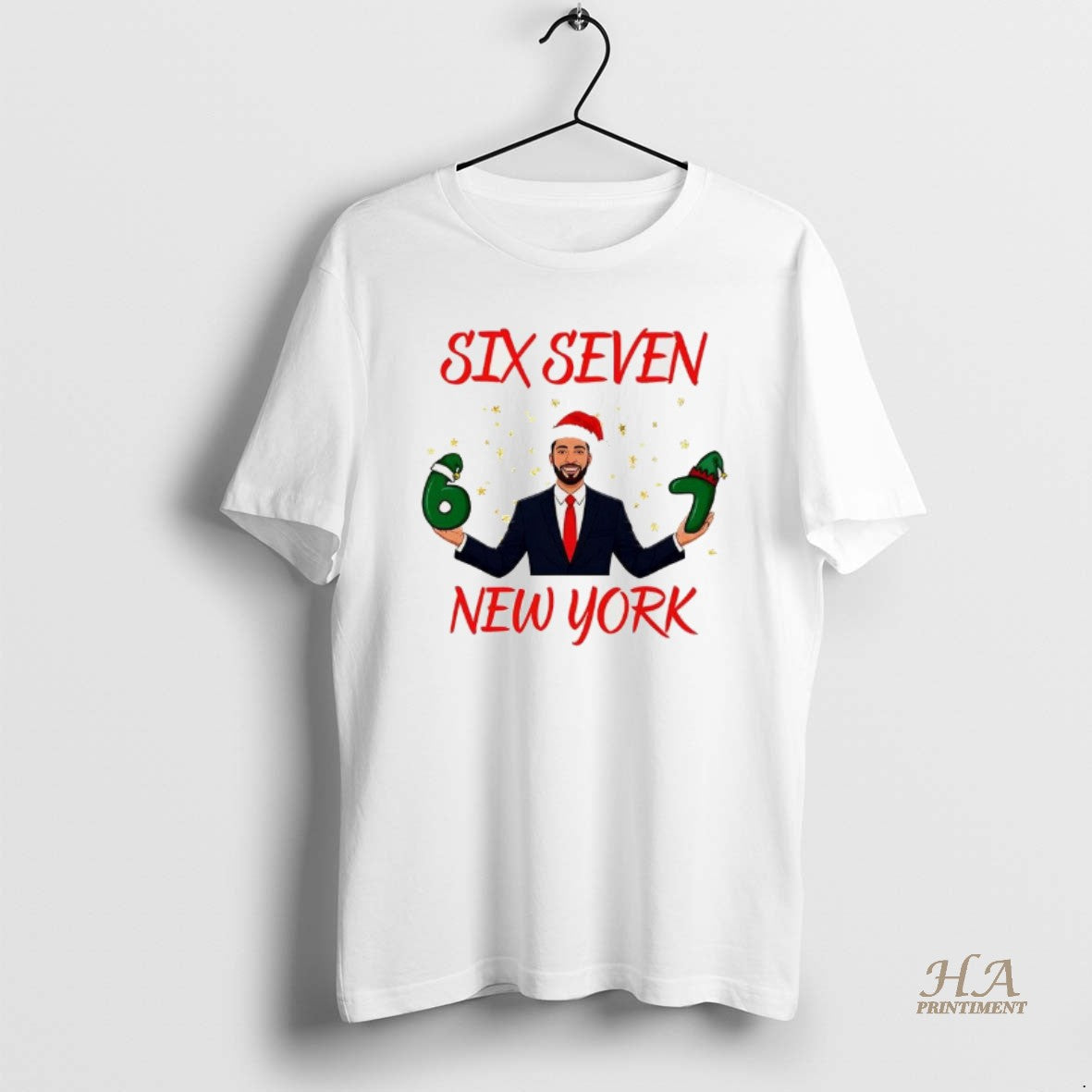 Official Zohran Mamdani Six Seven New York Merry Christmas Shirt Hoodie Sweatshirt | PurePodTees.com