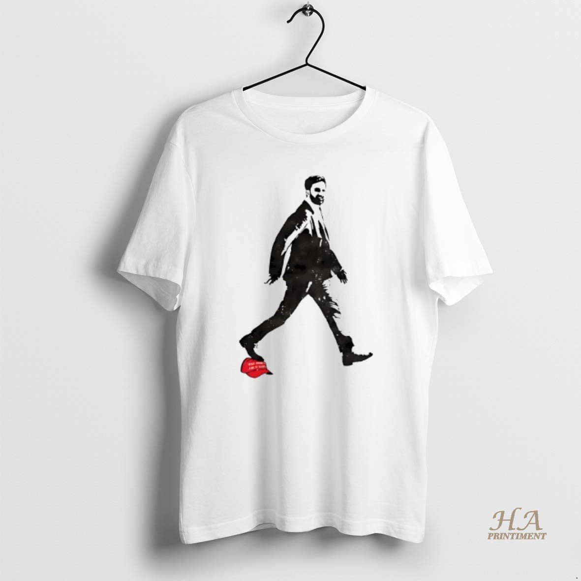 Official Zohran Mamdani Stepping On Red Hat Shirt Hoodie Sweatshirt | PurePodTees.com