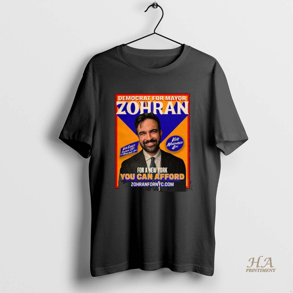 Official Zohran Mamdani For New York City You Can Afford Shirt Hoodie Sweatshirt | PurePodTees.com