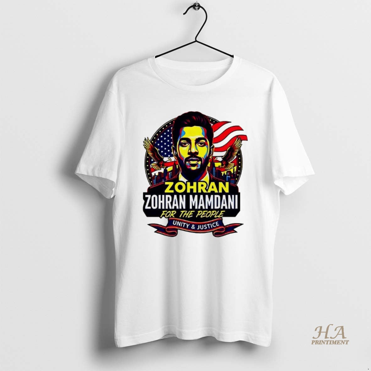 Official Zohran Mamdani For The People Political Shirt Hoodie Sweatshirt | PurePodTees.com