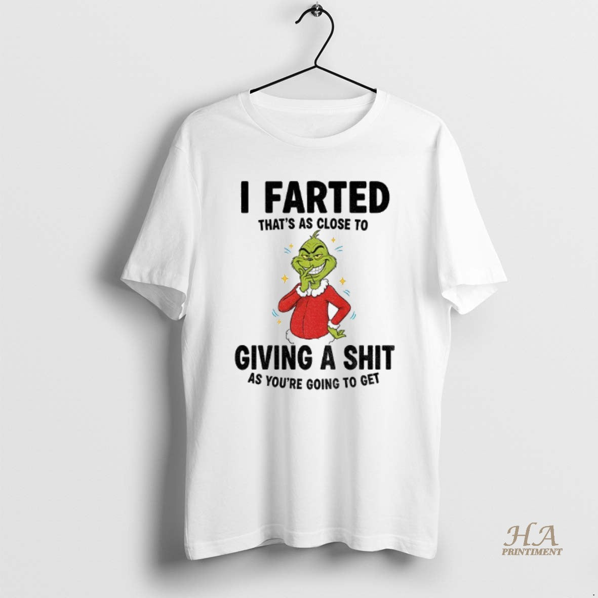 Official Npfkw749 Grinch I Farted Thats As Close To Giving A Shit As Youre Going Shirt Hoodie Sweatshirt | PurePodTees.com