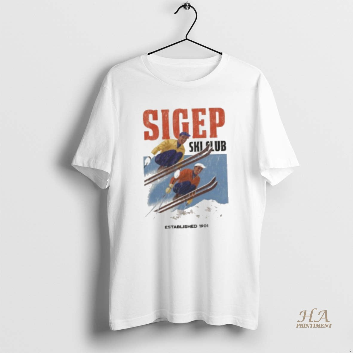 Official Sigep Sigep Ski Club Established 1901 Shirts Women Hoodie Sweatshirt | PurePodTees.com