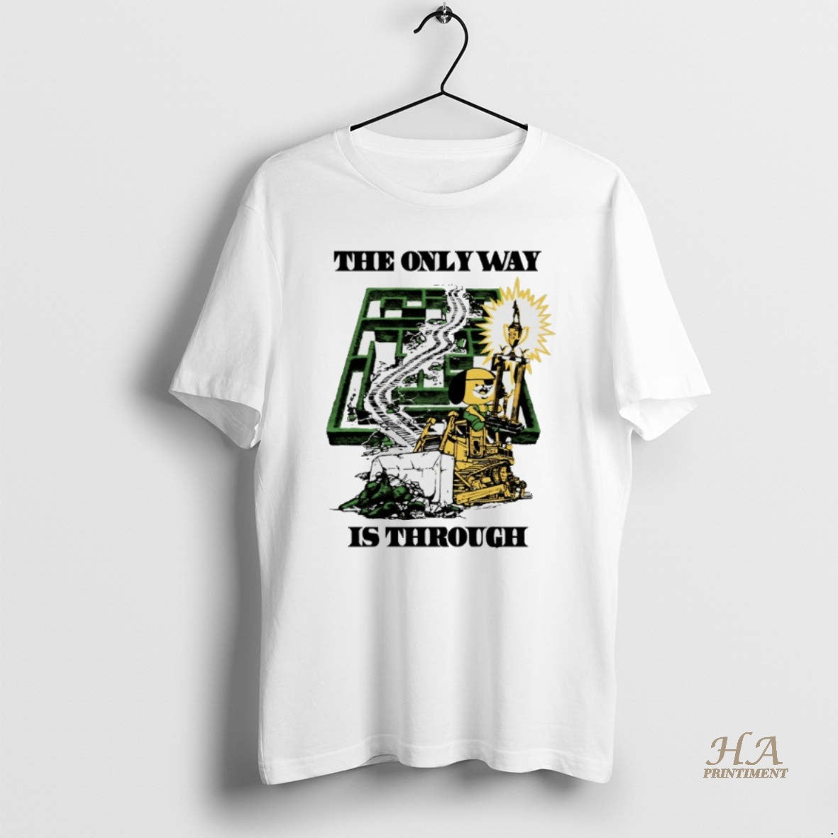 Official The Only Way Is Through Killedozer Shirt Hoodie Sweatshirt | PurePodTees.com