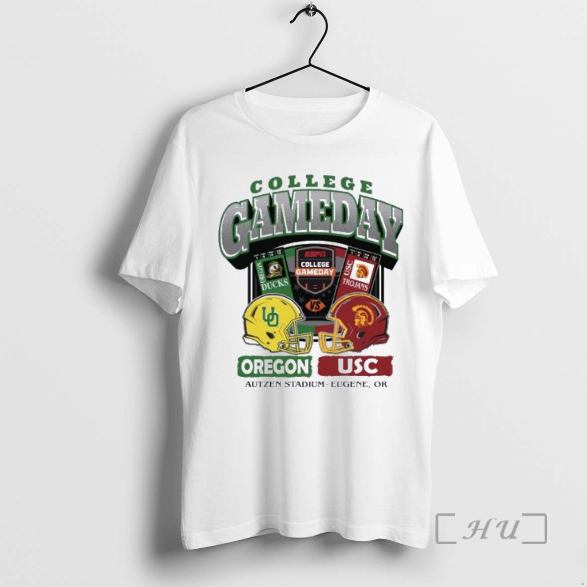 Officials 2025 College Gameday Oregon Vs Usc Football Ticket Shirt Hoodie Sweatshirt | PurePodTees.com
