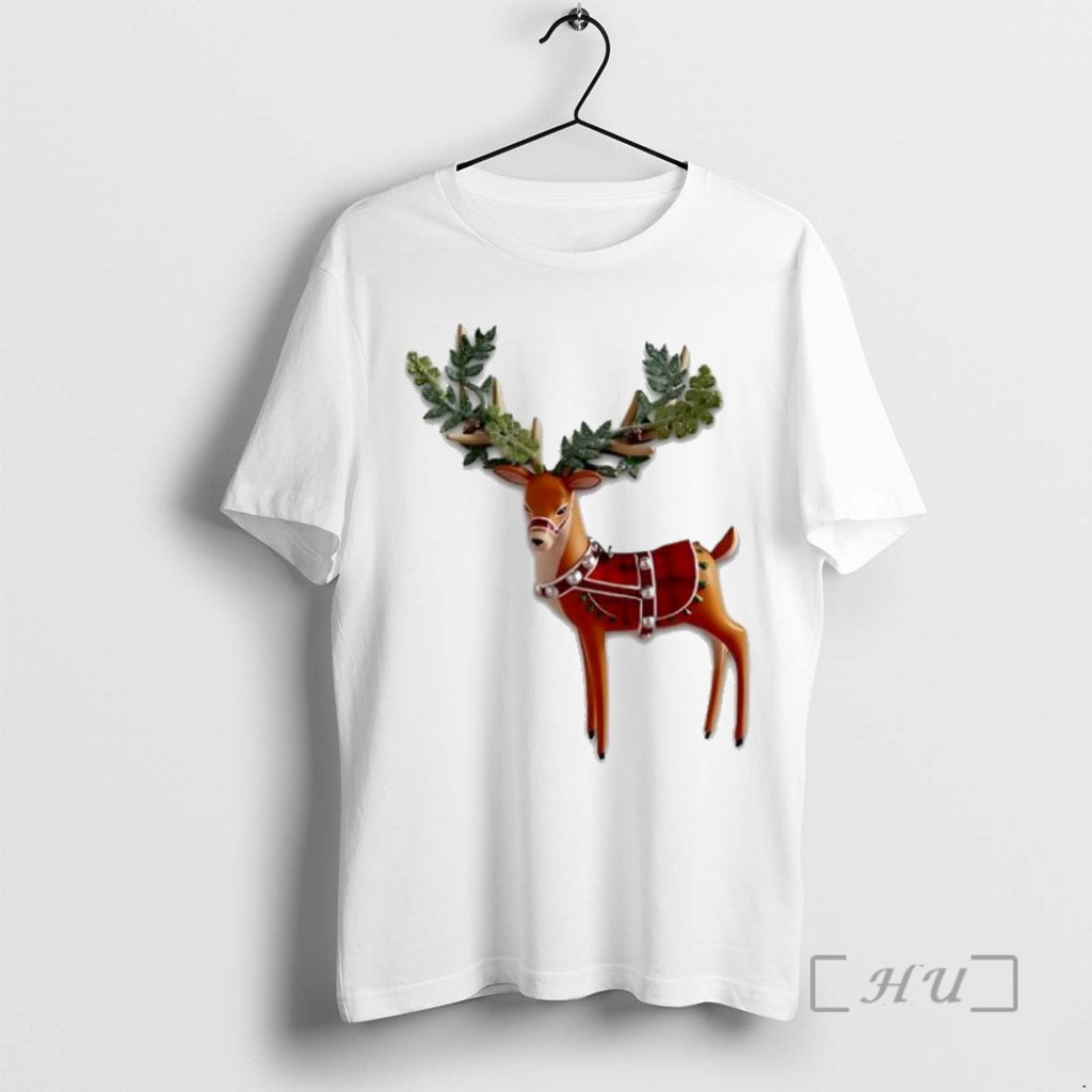 Officials 2025 Decked Out Deer Hallmark Ornaments White Shirt Hoodie Sweatshirt | PurePodTees.com