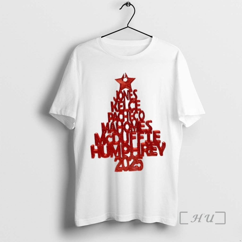 Officials 2025 Kansas City Chiefs Christmas Tree Shirt Hoodie Sweatshirt | PurePodTees.com